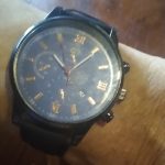 Men Sport Watch Stainless Steel Quartz Wristwatch Man Business Casual Simple Leather photo review