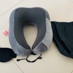 U Shaped Memory Foam Neck Pillows Soft Travel Pillow Neck Cervical Airplane Pillow 30*28*14CM Cervical Travel Healthcare Bedding photo review