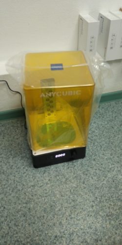 ANYCUBIC Wash & Cure 2.0 For Mars Photon Mono LCD SLA DLP 3D Printer Models UV Rotary Curing Resin Cleaning Machine 2 in 1 photo review