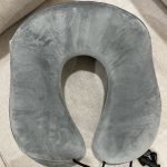 U Shaped Memory Foam Neck Pillows Soft Travel Pillow Neck Cervical Airplane Pillow 30*28*14CM Cervical Travel Healthcare Bedding photo review