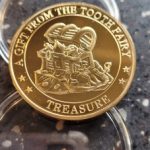 Tooth Fairy Gold Plated Commemorative Coin Creative Kids Tooth Change Gifts Physical Metal photo review