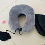 U Shaped Memory Foam Neck Pillows Soft Travel Pillow Neck Cervical Airplane Pillow 30*28*14CM Cervical Travel Healthcare Bedding photo review