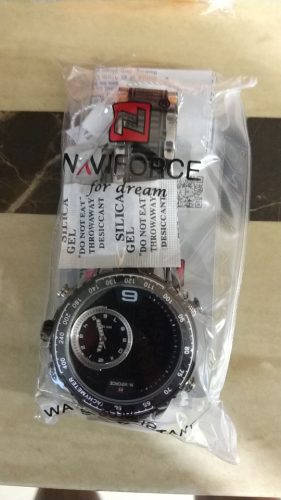 NAVIFORCE Luxury Brand New Watch for Men Stainless Steel Dual Display Quartz Wrist photo review