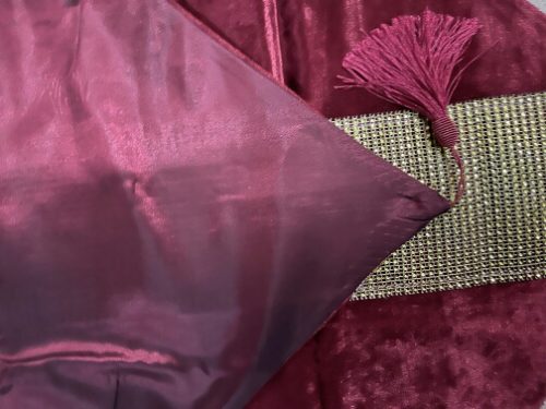 high quality Gold Rhinestones Table Runner luxurious faux silk Flannel Diamond Table Runners Pillow Case Table Mat For homeParty photo review