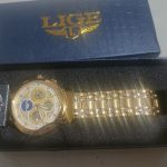 LIGE 2022 New Gold Watch Women Watches Ladies Creative Steel Women's Bracelet Watches photo review