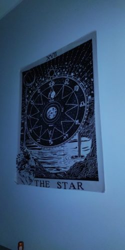 Mandala Tapestry Tarot Card  Wall Hanging Astrology Divination Witchcraft Room Decor Bedspread Throw Cover Sun Moon Wall Decor photo review