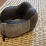 U Shaped Memory Foam Neck Pillows Soft Travel Pillow Neck Cervical Airplane Pillow 30*28*14CM Cervical Travel Healthcare Bedding photo review