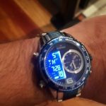 NAVIFORCE Luxury Brand New Watch for Men Stainless Steel Dual Display Quartz Wrist photo review