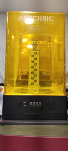 ANYCUBIC Wash & Cure 2.0 For Mars Photon Mono LCD SLA DLP 3D Printer Models UV Rotary Curing Resin Cleaning Machine 2 in 1 photo review