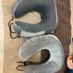 U Shaped Memory Foam Neck Pillows Soft Travel Pillow Neck Cervical Airplane Pillow 30*28*14CM Cervical Travel Healthcare Bedding photo review