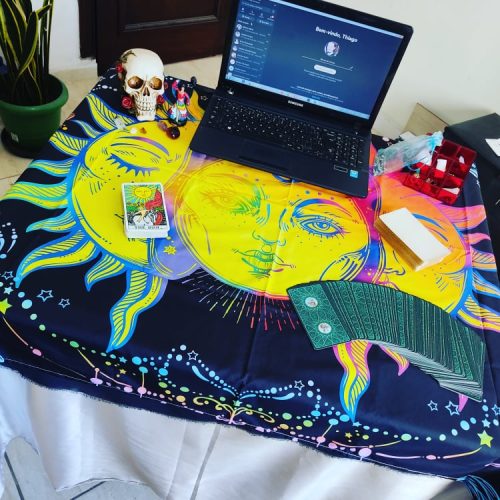 White Black Colorful Sun Moon Mandala Tapestry Wall Hanging Celestial Wall Tapestry Hippie Wall Carpets Dorm Decor Wall Tapestr photo review