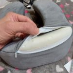U Shaped Memory Foam Neck Pillows Soft Travel Pillow Neck Cervical Airplane Pillow 30*28*14CM Cervical Travel Healthcare Bedding photo review