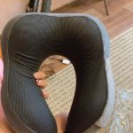 U Shaped Memory Foam Neck Pillows Soft Travel Pillow Neck Cervical Airplane Pillow 30*28*14CM Cervical Travel Healthcare Bedding photo review