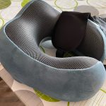 U Shaped Memory Foam Neck Pillows Soft Travel Pillow Neck Cervical Airplane Pillow 30*28*14CM Cervical Travel Healthcare Bedding photo review