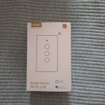 NEW WiFi Smart Light Switch RF433 No Neutral Wire Single Fire Smart Life Tuya App Control Works with Alexa Google Home 110V 220V photo review