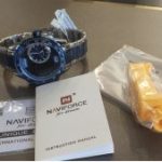 NAVIFORCE Luxury Brand New Watch for Men Stainless Steel Dual Display Quartz Wrist photo review