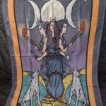 Tarot Tapestry Home Decor Tapestry Hippie Macrame Tapestry Wall Hanging Boho Decor  Witchcraft Tapestry photo review