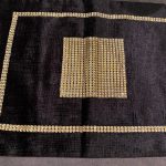 high quality Gold Rhinestones Table Runner luxurious faux silk Flannel Diamond Table Runners Pillow Case Table Mat For homeParty photo review