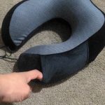 U Shaped Memory Foam Neck Pillows Soft Travel Pillow Neck Cervical Airplane Pillow 30*28*14CM Cervical Travel Healthcare Bedding photo review