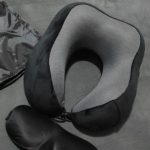 U Shaped Memory Foam Neck Pillows Soft Travel Pillow Neck Cervical Airplane Pillow 30*28*14CM Cervical Travel Healthcare Bedding photo review