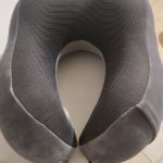 U Shaped Memory Foam Neck Pillows Soft Travel Pillow Neck Cervical Airplane Pillow 30*28*14CM Cervical Travel Healthcare Bedding photo review