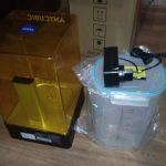 ANYCUBIC Wash & Cure 2.0 For Mars Photon Mono LCD SLA DLP 3D Printer Models UV Rotary Curing Resin Cleaning Machine 2 in 1 photo review
