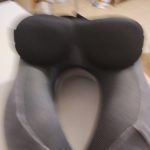 U Shaped Memory Foam Neck Pillows Soft Travel Pillow Neck Cervical Airplane Pillow 30*28*14CM Cervical Travel Healthcare Bedding photo review