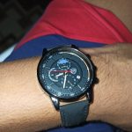 Men Sport Watch Stainless Steel Quartz Wristwatch Man Business Casual Simple Leather photo review