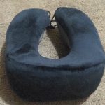 U Shaped Memory Foam Neck Pillows Soft Travel Pillow Neck Cervical Airplane Pillow 30*28*14CM Cervical Travel Healthcare Bedding photo review