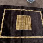 high quality Gold Rhinestones Table Runner luxurious faux silk Flannel Diamond Table Runners Pillow Case Table Mat For homeParty photo review