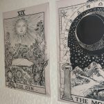 Mandala Tapestry Tarot Card  Wall Hanging Astrology Divination Witchcraft Room Decor Bedspread Throw Cover Sun Moon Wall Decor photo review