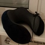 U Shaped Memory Foam Neck Pillows Soft Travel Pillow Neck Cervical Airplane Pillow 30*28*14CM Cervical Travel Healthcare Bedding photo review