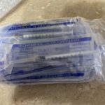 Disposable Plastic Industry Syringe 1ml With Needles 1cc Sterile Injector Liquids Mixing Adhesives Glue Soldering , 50pcs photo review