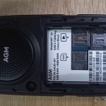 Russia Keypad Rugged Phone AGM M7 4G Volte Android Feature Phone Waterproof photo review
