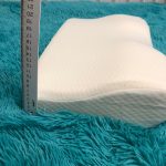 Orthopedic Memory Foam Pillow 60x35cm Slow Rebound Soft Memory Slepping Pillows Butterfly Shaped Relax The Cervical For Adult photo review