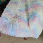 Pink Carpet for Girls Shaggy Children's Floor Soft Mat Living Room Decoration Teen Doormat Nordic Red Fluffy Large Size Rugs photo review