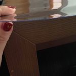 PVC Table Mat Transparent D' Waterproof Tablecloth Oil Tablecloth with Kitchen Pattern Glass Soft Cloth table cover 1.0 mm photo review