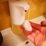 Touchless Automatic Soap Dispenser USB Charging Smart Foam Machine Infrared Sensor Foam Soap Dispenser Hand Sanitizer photo review