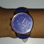 Men Sport Watch Stainless Steel Quartz Wristwatch Man Business Casual Simple Leather photo review