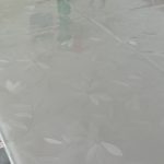 PVC Table Mat Transparent D' Waterproof Tablecloth Oil Tablecloth with Kitchen Pattern Glass Soft Cloth table cover 1.0 mm photo review