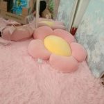 Pink Carpet for Girls Shaggy Children's Floor Soft Mat Living Room Decoration Teen Doormat Nordic Red Fluffy Large Size Rugs photo review
